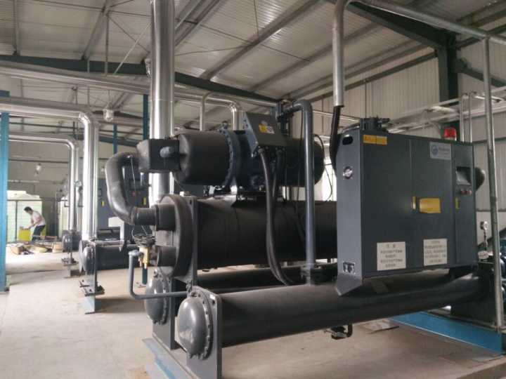 Water Cooled Screw Chiller For Plastic Injection