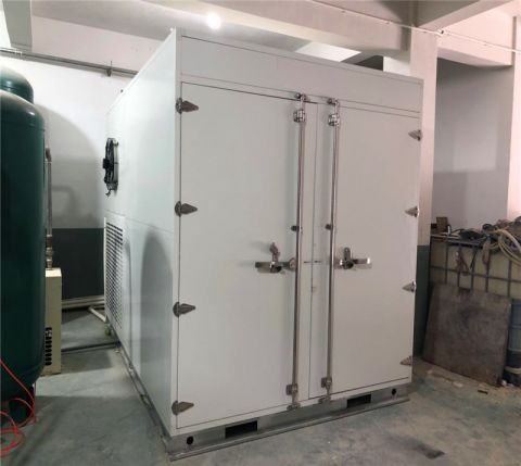 2000kg heat pump sludge dryer for electroplating sludge 