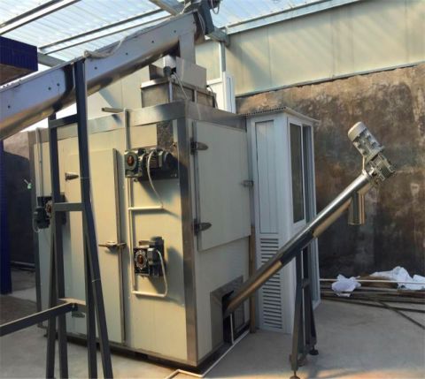 Heat pump closed belt modular sludge drying system