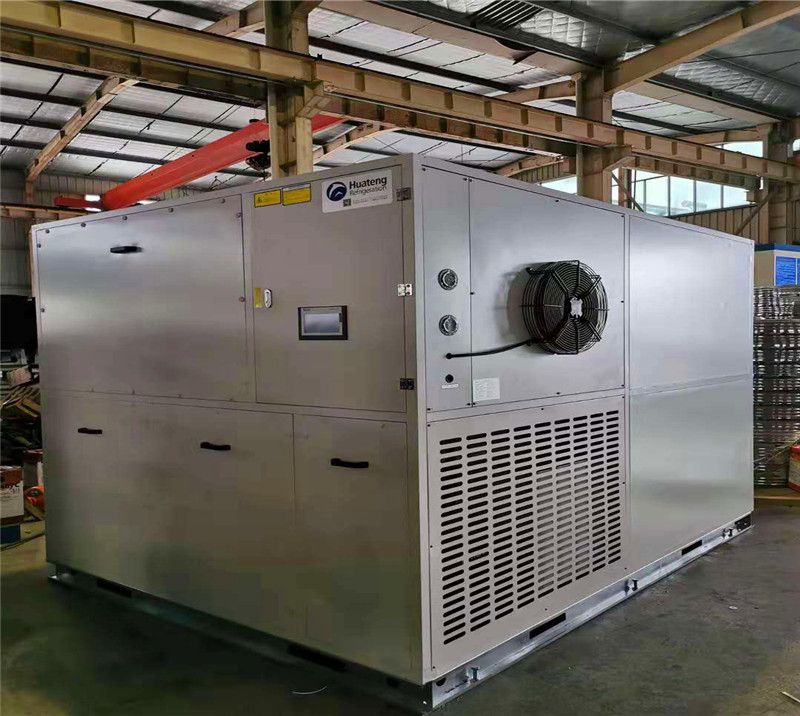 3000kg/day heat pump sludge dryer for dry oxidation sludge 
