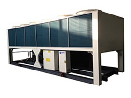Air-cooled chillers are more common in small to medium sized facilities where space and water may be limited. The cost to install and maintain these chillers is lower than water-cooled chillers, but they typically have a shorter life span. These chillers 